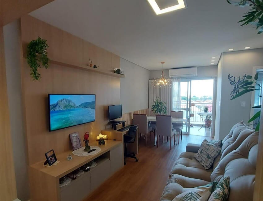 Apartamento 2 dormitórios e 1 suíte